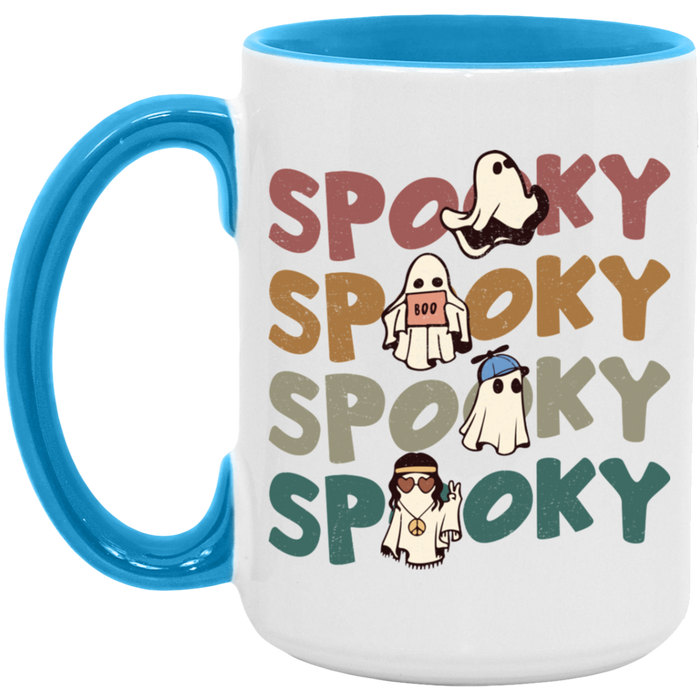 Spooky Cute Ghosts ceramic coffee mug, product photo 3