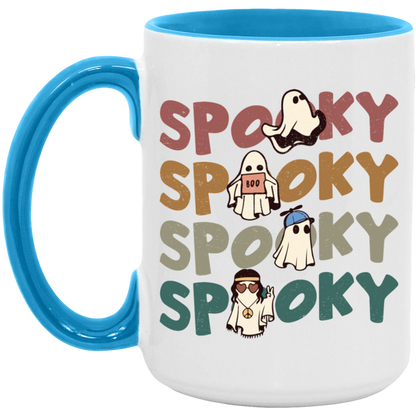 Spooky Cute Ghosts ceramic coffee mug, product photo 3