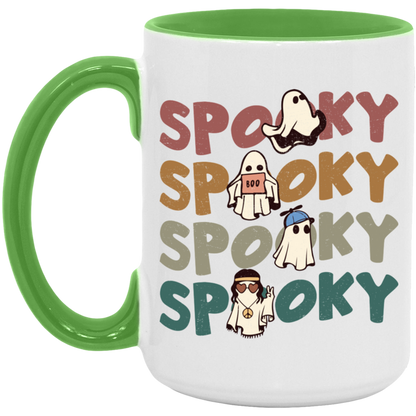 Spooky Cute Ghosts ceramic coffee mug, product photo 4