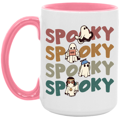 Spooky Cute Ghosts ceramic coffee mug, product photo 5