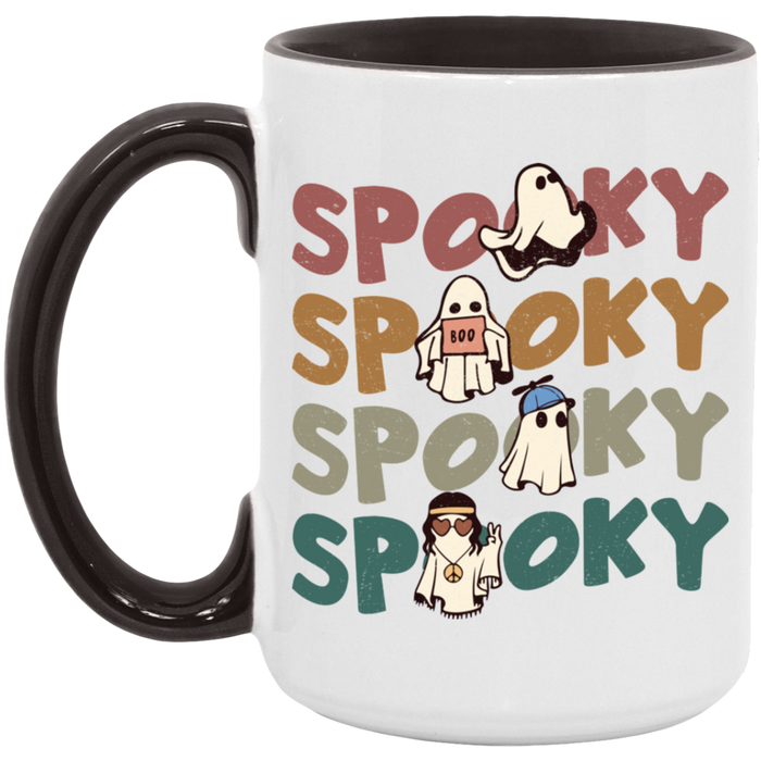 Spooky Cute Ghosts ceramic coffee mug, product photo 6