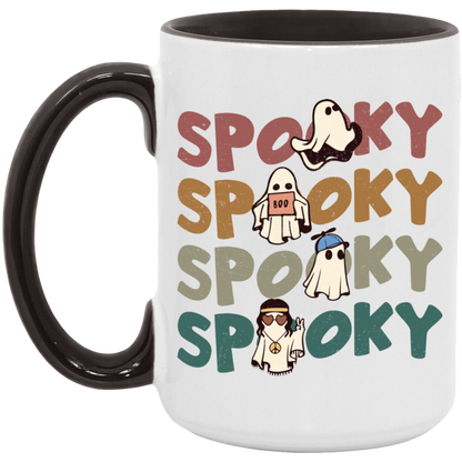 Spooky Cute Ghosts ceramic coffee mug, product photo 6