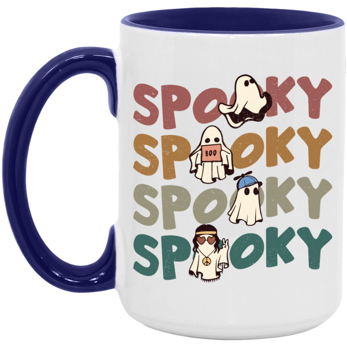 Spooky Cute Ghosts ceramic coffee mug, product photo 7