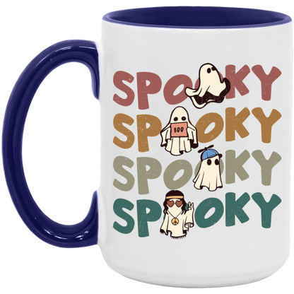 Spooky Cute Ghosts ceramic coffee mug, product photo 7