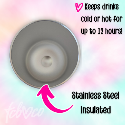 Stay Trashy Wine Tumbler