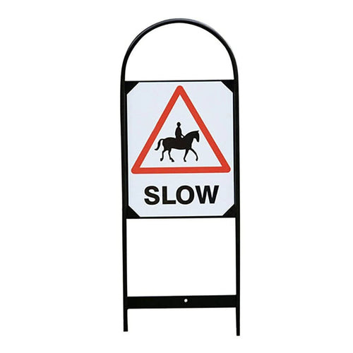 Stubbs Double Sided Markers Horse Slow Sign - -