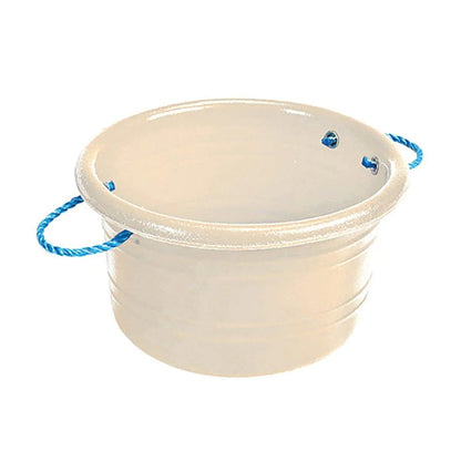 Stubbs Manure Basket - White - 35Lt