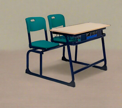 Study Desk with PVC Back Seat & Particle Top