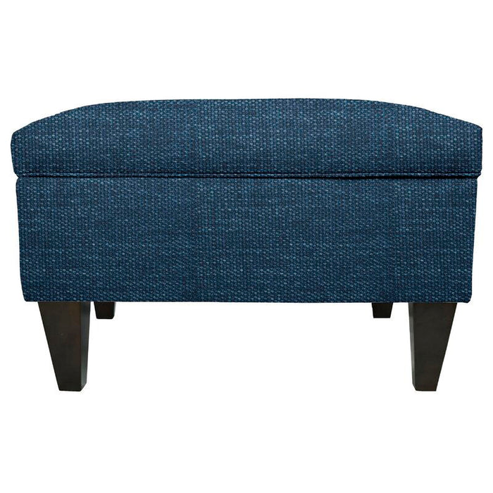 Solid Wooden Frame With Storage Ottoman -