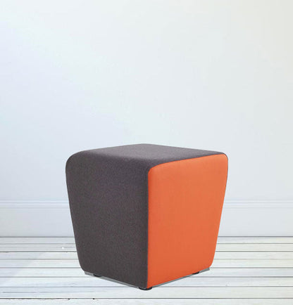 Stylish Two-Tone Pouffe  - Versatile Seating & Footrest for Modern Home Furniture