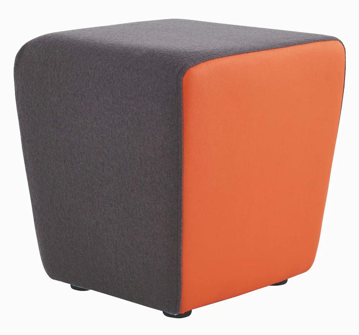 Stylish Two-Tone Pouffe  - Versatile Seating & Footrest for Modern Home Furniture