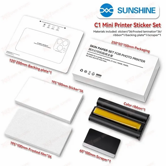 Sunshine C1 Mini Only Sticker Set