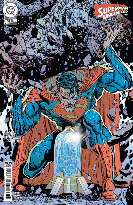 SUPERMAN UNLIMITED #8 CVR B GUILLEM MARCH CARD STOCK VAR