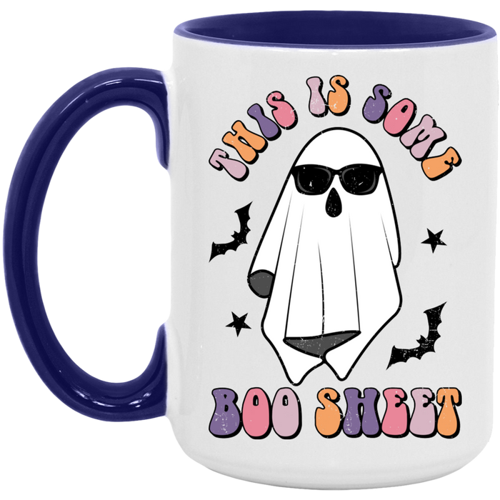 This Is Some Boo Sheet ceramic coffee mug, product photo 7