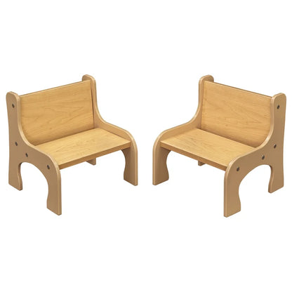 Toddler Activity Chair Set of 2 – Durable Kids Study & Play Chairs