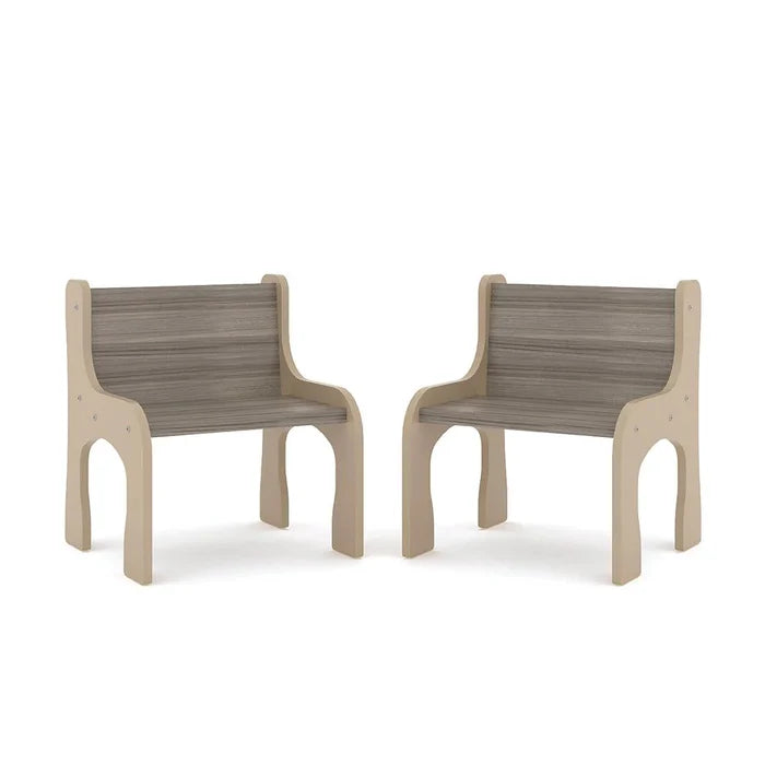 Toddler Activity Chair Set of 2 – Durable Kids Study & Play Chairs