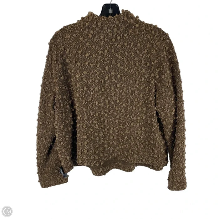 Top Long Sleeve By Ivy Jane In Brown, Size: M