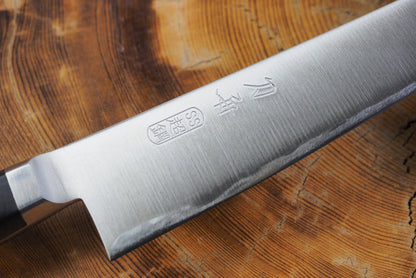 Toshu Giken - FAX20 Powdered High Speed Steel Petty with black plywood handle (12cm/15cm)