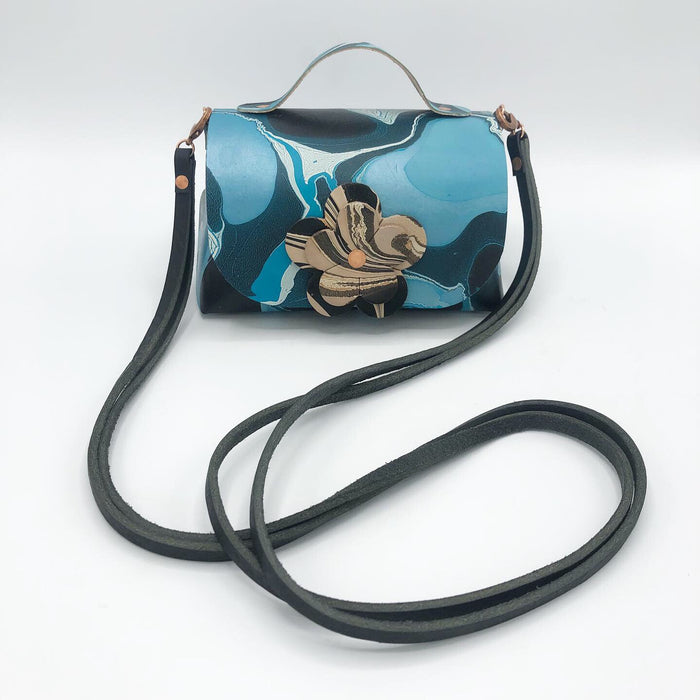 Turquoise Frost Mini Satchel - No One Alike