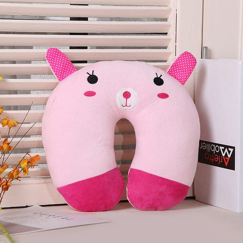 Gadget Gerbil U Shaped Pig Travel Neck Pillow