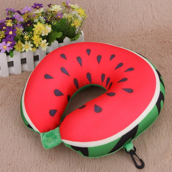 Gadget Gerbil Watermelon Watermelon Travel Neck Pillow