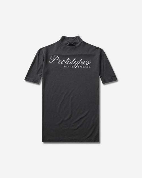 Prototypes Upcycled Fitted T-Shirt Black Butterblend Jersey T-Shirts Shortsleeve PTSCTP02WMBK BLACK