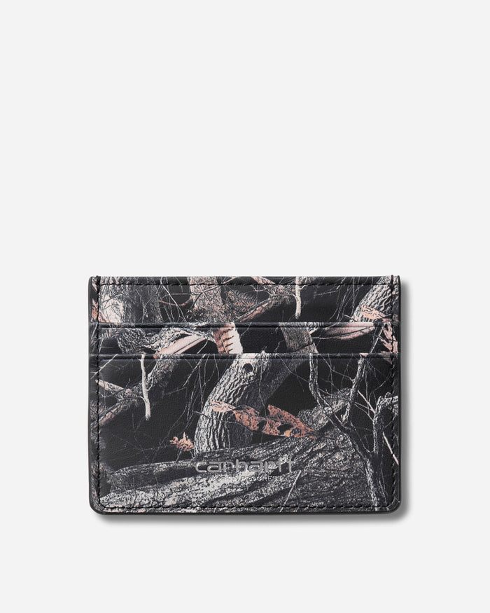Carhartt WIP Vegas Cardholder Camo Feather Tree/Black Wallets and Cardholders Wallets I033109 3Y6XX