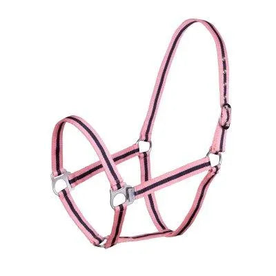 Wessex Headcollar - Pink/Navy - Cob