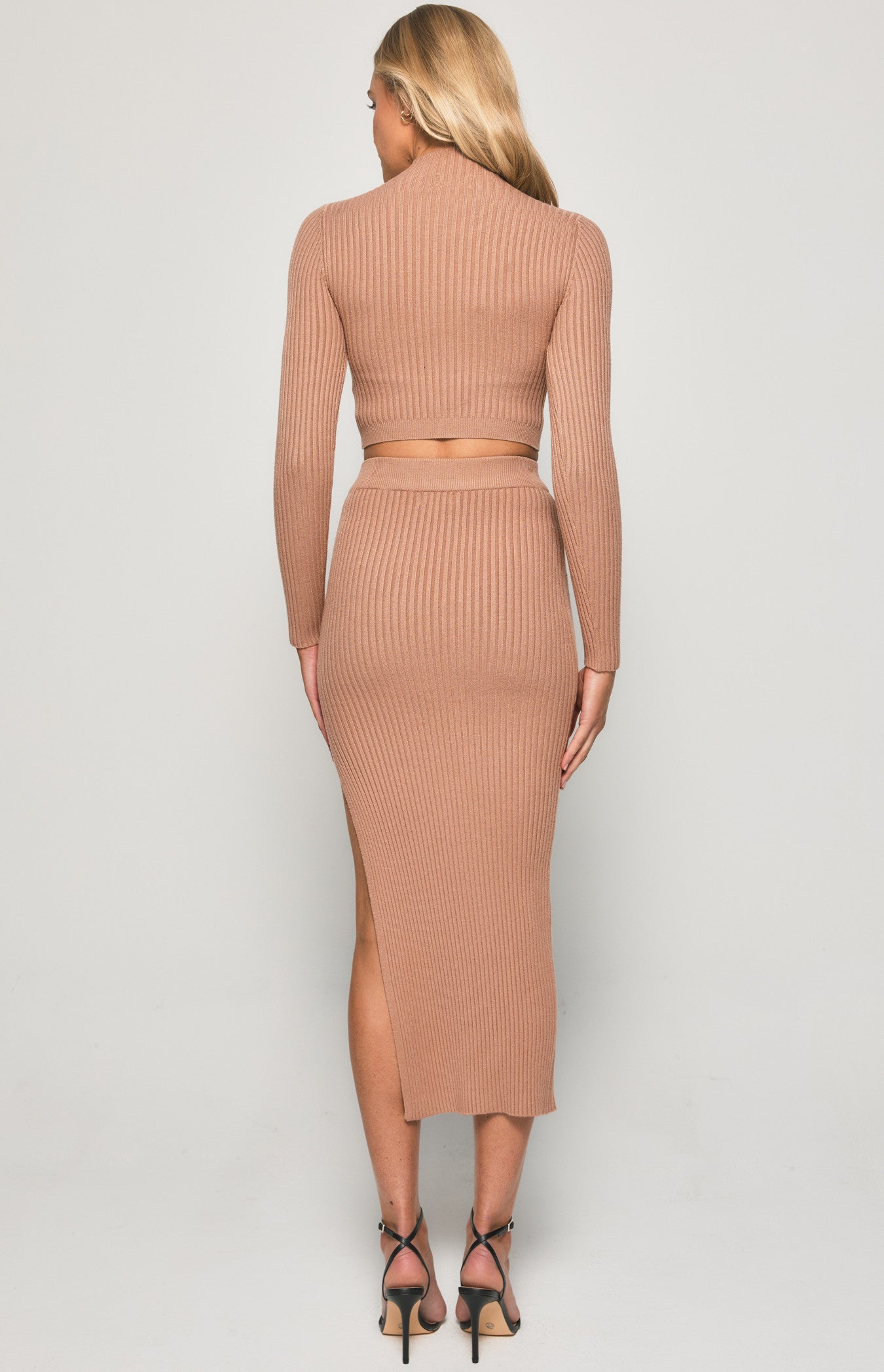 Kylie Knit Set - Mocha