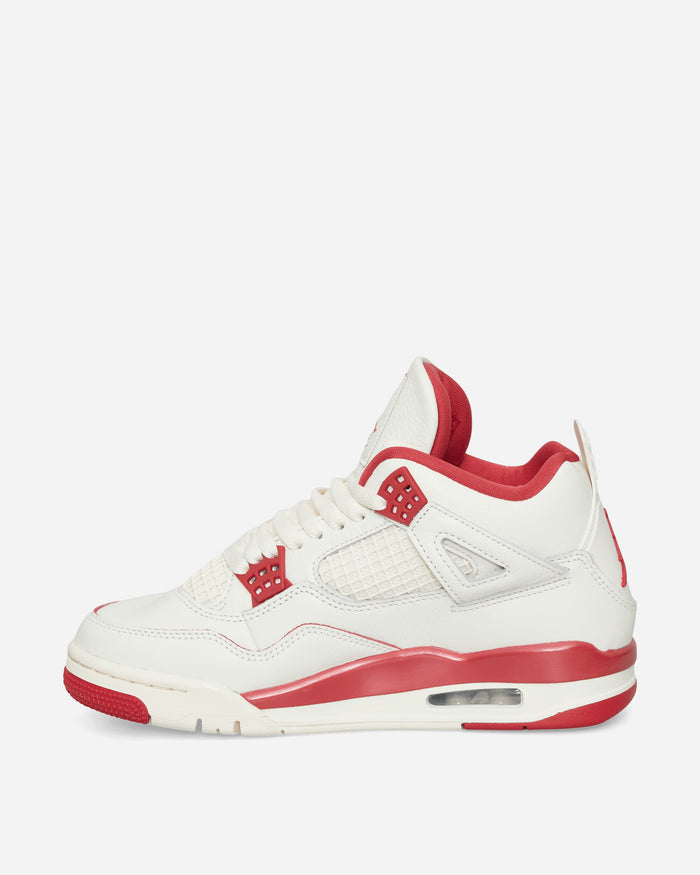 Nike Jordan Wmns Wmns Air Jordan 4 Retro Pale Ivory/Sierra Red Sneakers Mid HV0823-108