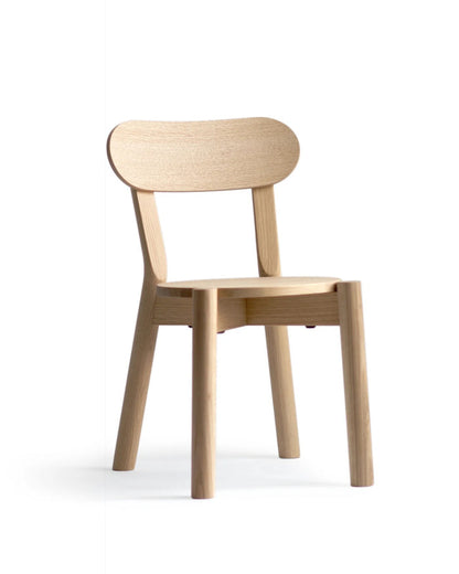 Wooden Kids Chair Made in Solid Teak Wood | Stackable Preschool Seating