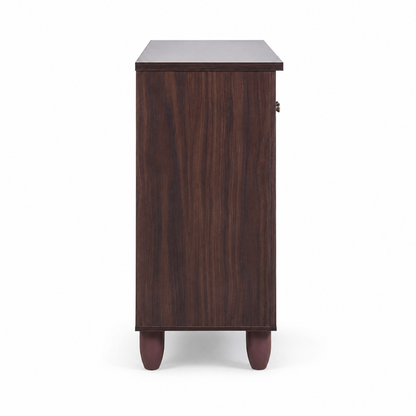 Wooden Shoes Storage Cabinet with Premium Shelves, Contemporary Shoe Cabinet with Premium Finish