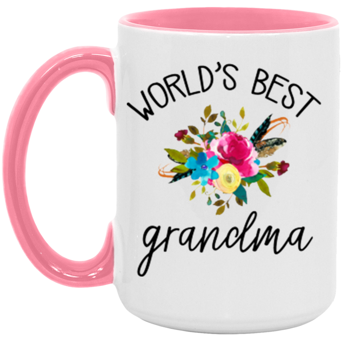 World's Best Grandma ceramic coffee mug