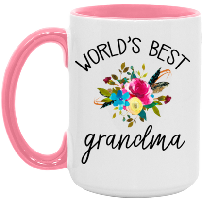 World's Best Grandma ceramic coffee mug