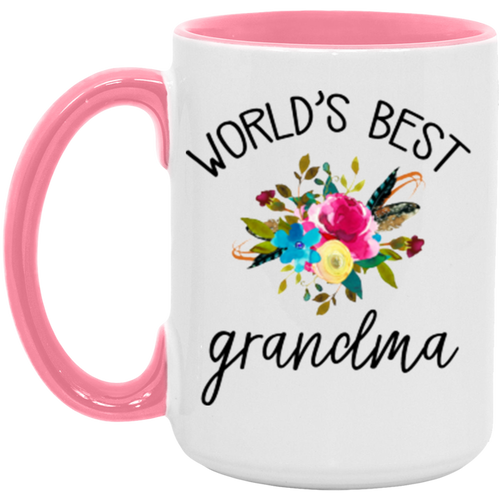 World's Best Grandma ceramic coffee mug