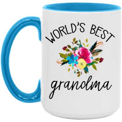 World's Best Grandma ceramic coffee mug, product photo 4