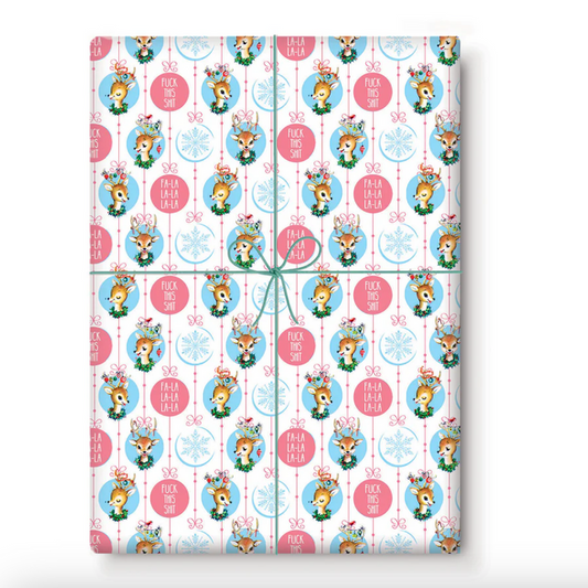 Wrapping Paper - Fa-La La-La La-La Fuck This Shit