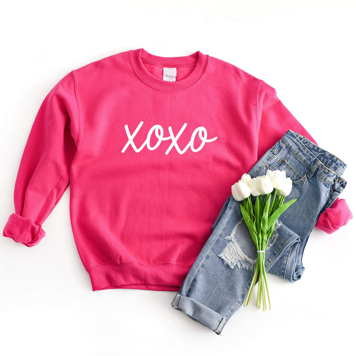 XOXO, With Love crewneck sweatshirt