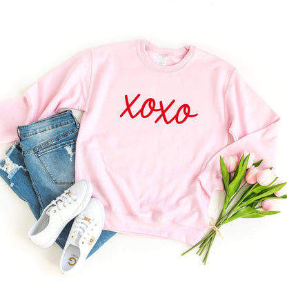 XOXO, With Love crewneck sweatshirt, product photo 6