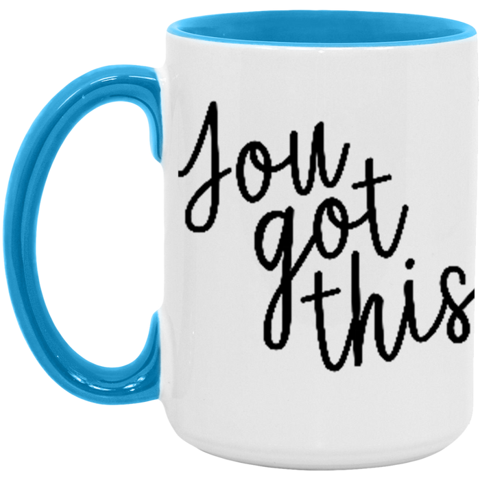 You Got This ceramic coffee mug, product photo 4