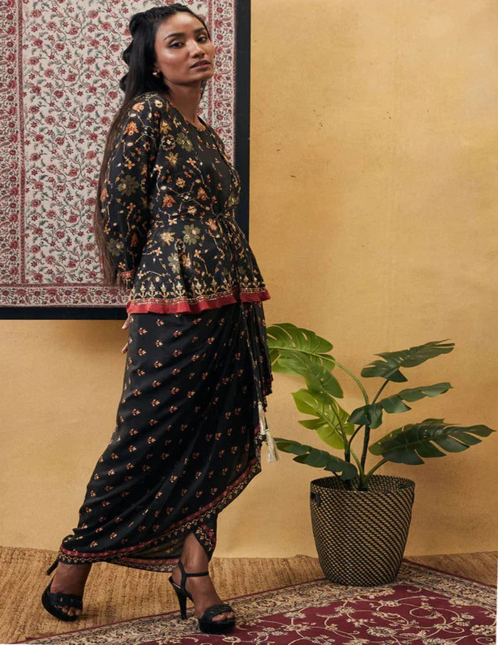 Zahra Drape Dress