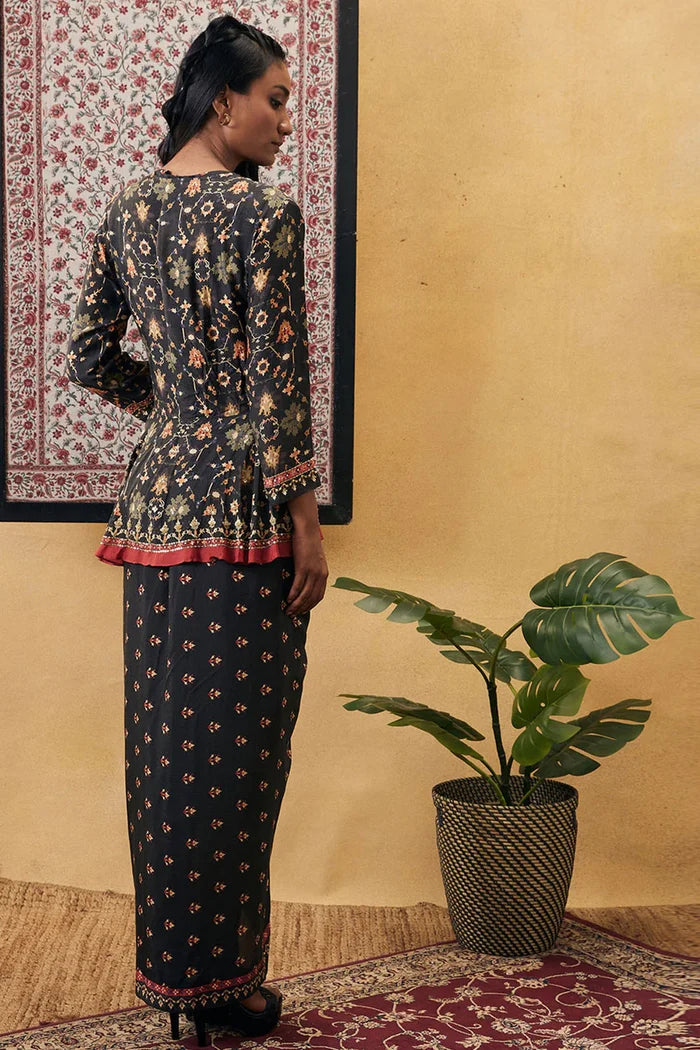 Zahra Drape Dress