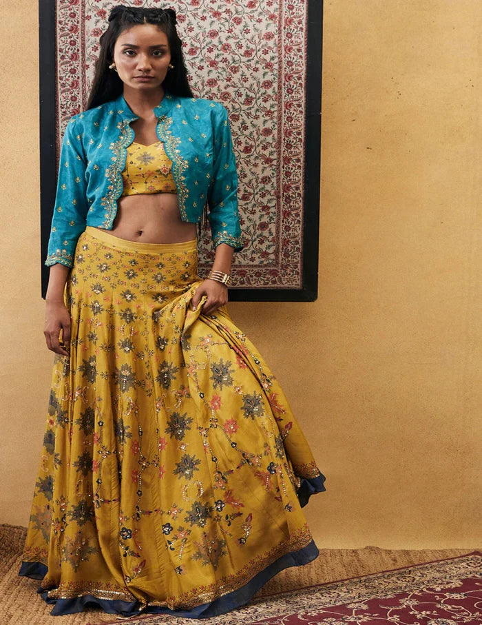 Zahra Lehenga Set