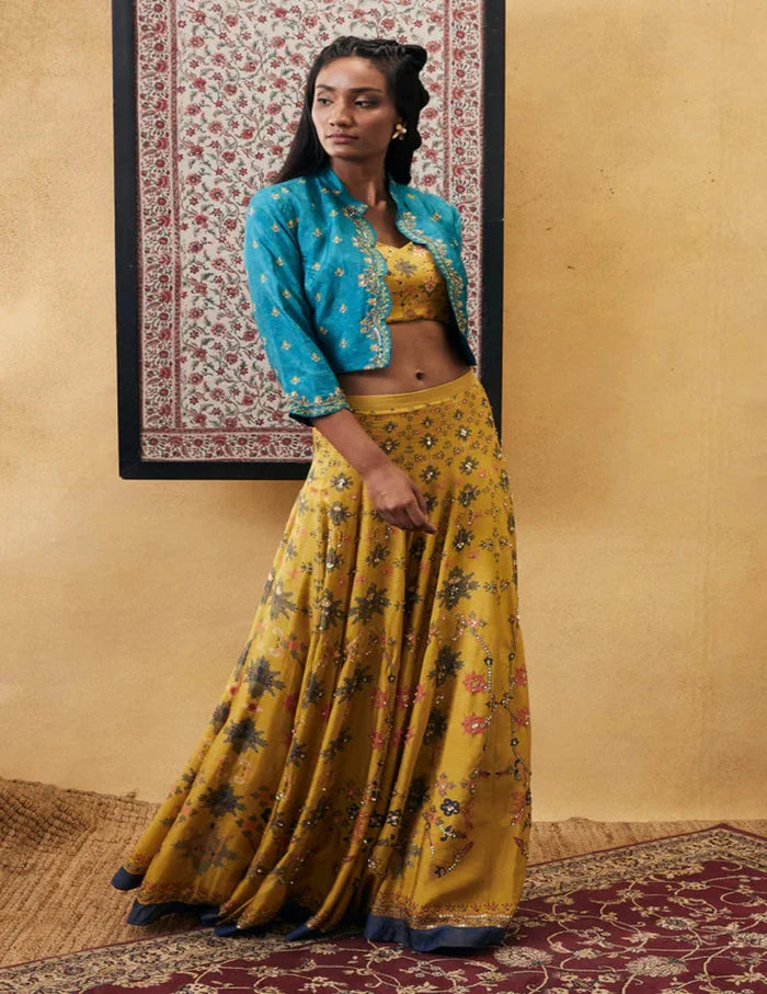 Zahra Lehenga Set